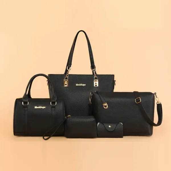 5pcs Elegant Women'S Handbag Set - Image 4