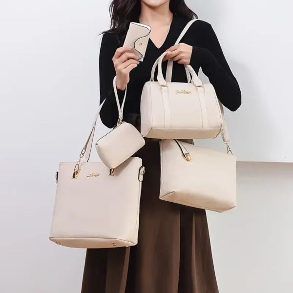 5pcs Elegant Women'S Handbag Set - Image 7