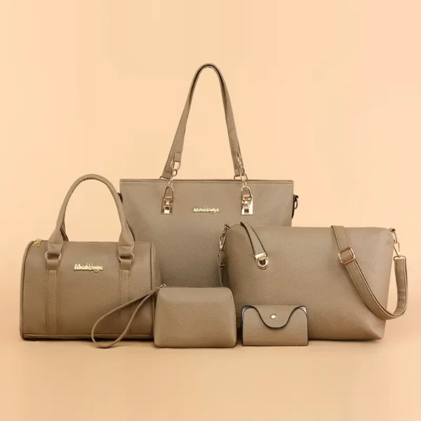 5pcs Elegant Women'S Handbag Set - Image 3