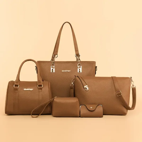 5pcs Elegant Women'S Handbag Set - Image 2