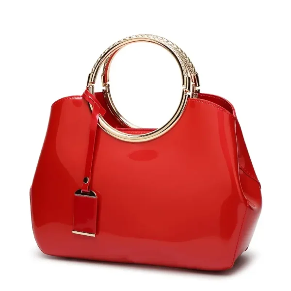 Elegant Zipper Tote Bag - Image 9