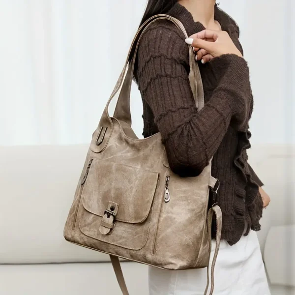 Chic Retro Women's Shoulder Bag - Image 11