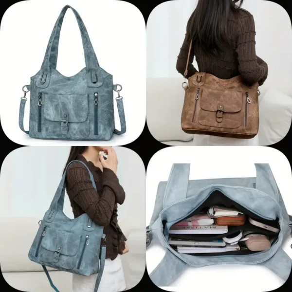 Chic Retro Women's Shoulder Bag - Image 9