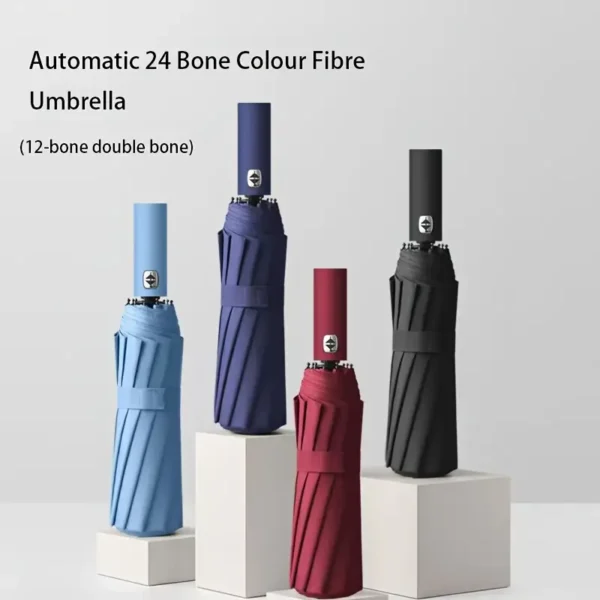 24 Bone Fully Automatic Umbrella